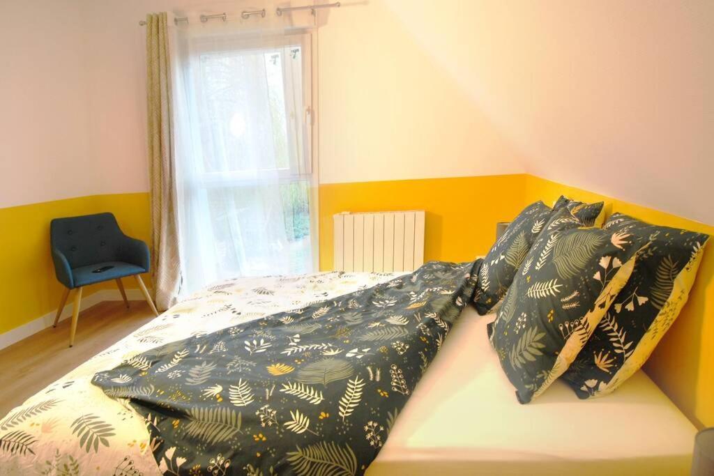 B&B Jaune, Appartement Independant, Parking, Wifi Pres De Strasbourg Ittenheim Eksteriør bilde
